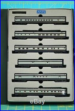 N-Scale KATO Baltimore & Oh RR Smooth Side Passenger Car Set 106-01 (Six Cars)