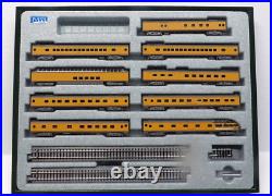 N Scale Kato 106-089 Milwaukee Road 1955 Olympian Hiawatha 9-Car Passenger Set