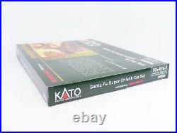 N Scale Kato Kobo Custom 106-076-1 ATSF Santa Fe Super Chief 8-Car Passenger Set