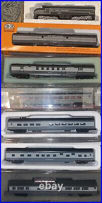 N Scale NYC New York Central 12 Car Passenger Train Erie Built 20th Century Set
