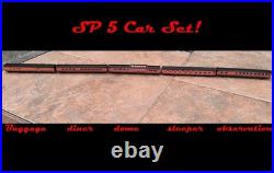 N scale 5 South Pacific Daylight Passenger Car set used as is N scale 5 South Pacific Daylight Passenger Car set used as is