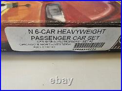 N scale Con Cor Chicago & Northwestern heavyweight, 6 passenger car boxed set #2