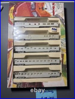 N scale Con-Cor UNDECORATED PASSENGER CAR SET Never Used R020