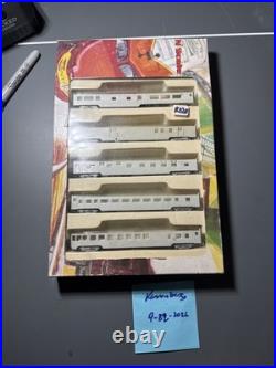 N scale Con-Cor UNDECORATED PASSENGER CAR SET Never Used R020