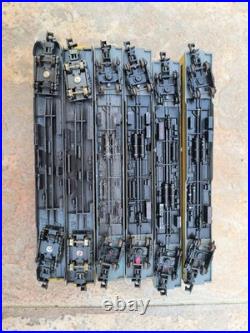 N scale Mixed Union Pacific smooth-sided lightweight passenger 6 car set used