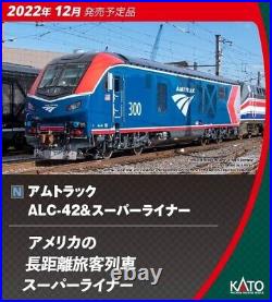 New KATO 10-1789 N scale Amtrak Superliner 6 Passenger Car Set From Japan F/S
