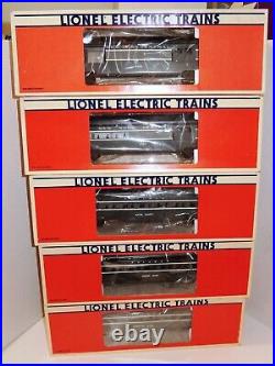 New! Lionel 9594 9595 9596 9597 9598 New York Central 20th Century Psgr Car Set