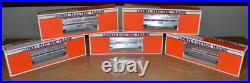 New Lionel Amtrak Aluminum Passenger 5 Car Set 6-19100 To 6-19103 & 6-19105 New Lionel Amtrak Aluminum Passenger 5 Car Set 6-19100 To 6-19103 & 6-19105