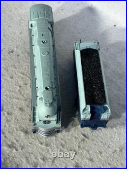 Nice Rivarossi SF RR Blue Goose 4-6-4 Loco/5-Car Passenger Set/(Ex Loco Box)