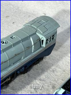 Nice Rivarossi SF RR Blue Goose 4-6-4 Loco/5-Car Passenger Set/(Ex Loco Box)