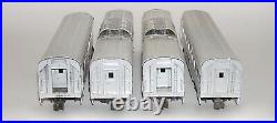 Nice Set of (4) Lionel Aluminum Passenger Cars 2531 2532 2532 2534 OB DAKOTApaul