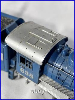 Nice Tyco B & O Royal Blue 2-8-0 Steamer/4-Car Passenger Set HO (Ex Box)