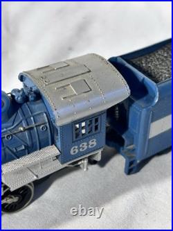 Nice Tyco B & O Royal Blue 2-8-0 Steamer/4-Car Passenger Set HO (Ex Box)