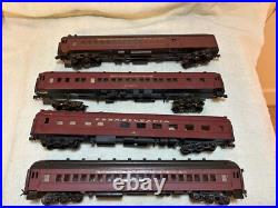 Nine Car Pennsylvania Railroad (PRR) Passenger Train Set American OO Scale Nine Car Pennsylvania Railroad (PRR) Passenger Train Set American OO Scale