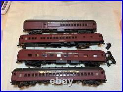 Nine Car Pennsylvania Railroad (PRR) Passenger Train Set American OO Scale Nine Car Pennsylvania Railroad (PRR) Passenger Train Set American OO Scale