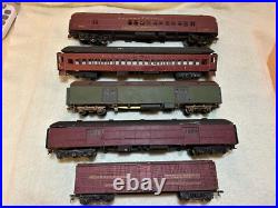 Nine Car Pennsylvania Railroad (PRR) Passenger Train Set American OO Scale Nine Car Pennsylvania Railroad (PRR) Passenger Train Set American OO Scale
