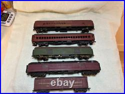 Nine Car Pennsylvania Railroad (PRR) Passenger Train Set American OO Scale Nine Car Pennsylvania Railroad (PRR) Passenger Train Set American OO Scale