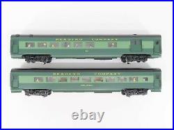 O Gauge 3-Rail K-Line Aluminum K4681F Reading Company Passenger 2-Car Set