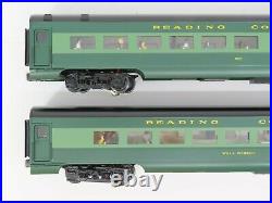 O Gauge 3-Rail K-Line Aluminum K4681F Reading Company Passenger 2-Car Set