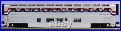 O Gauge 3-Rail MTH 20-6524 AMTK Amtrak Superliner I Passenger Car Set 4-Pack