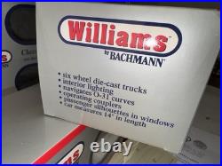 O Gauge 3-Rail Williams 43453 C&O Chessie System 60' Madison Passenger 4-Car Set O Gauge 3-Rail Williams 43453 C&O Chessie System 60' Madison Passenger 4-Car Set