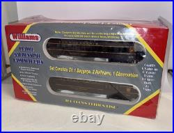 O Gauge 3-Rail Williams M1026 PENNSYLVANIA Madison Style Passenger 4-Car Set NEW