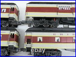 O Gauge K-Line K44251 EL Erie Lackawanna 3-Rail Heavyweight Passenger 6-Car Set