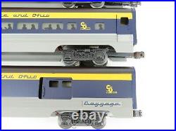 O Gauge Lionel 6-19153 C&O Chesapeake & Ohio 3-Rail Aluminum 4-Car Passenger Set