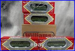 O Gauge Williams 2710 Luxury Lines Streamlined Passenger Four-Car Set