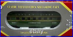 O Gauge Williams 2710 Luxury Lines Streamlined Passenger Four-Car Set