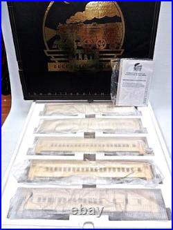 O MTH 20-4029 Millennium Series Gold Plated 5 Car Madison Passenger Set