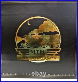 O MTH 20-4029 Millennium Series Gold Plated 5 Car Madison Passenger Set