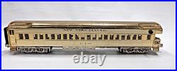 O MTH 20-4029 Millennium Series Gold Plated 5 Car Madison Passenger Set