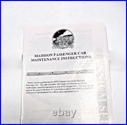 O MTH 20-4029 Millennium Series Gold Plated 5 Car Madison Passenger Set