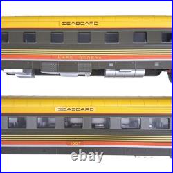 O MTH 20-6615 Seaboard 70' Sleeper Diner 2-Car Passenger Set