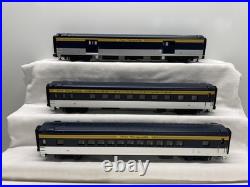 O Scale MTH Pere Marquette 3 Car 70' ABS Passenger Set 20-6533