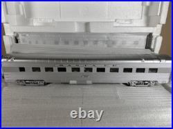 O Scale MTH Santa Fe 2 Car Streamlined Sleeper/Diner Passenger Set 20-66105 New