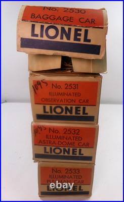 O gauge Lionel passenger set in original boxes (lot 4832) O gauge Lionel passenger set in original boxes (lot 4832)