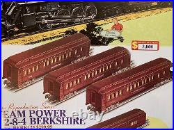 O gauge Williams Madison Luxury Lines 5 Car passenger set NIB