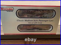 O gauge Williams Madison Luxury Lines 5 Car passenger set NIB
