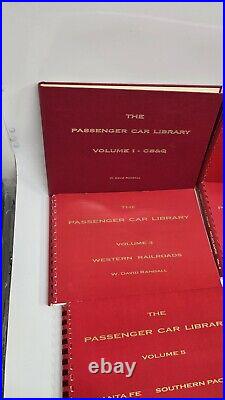 PASSENGER CAR LIBRARYDavid Randall Complete Volume 1,2,3,4,5,6,7 Set