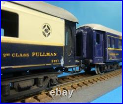 PMP TINPLATE HO CIWL ORIENT EXPRESS SET-50's-1 &2 PULLMAN, FURGON, SLEEPER-AC WHLS