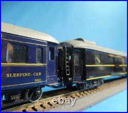 PMP TINPLATE HO CIWL ORIENT EXPRESS SET-50's-1 &2 PULLMAN, FURGON, SLEEPER-AC WHLS