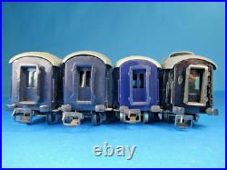 PMP TINPLATE HO CIWL ORIENT EXPRESS SET-50's-1 &2 PULLMAN, FURGON, SLEEPER-AC WHLS