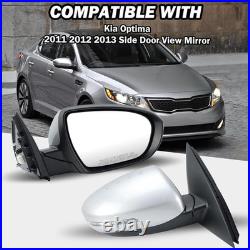 Passenger Side Mirror Compatible with 2011 2012 2013 Kia Optima Mirrors with Tur