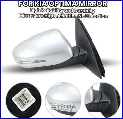 Passenger Side Mirror Compatible with 2011 2012 2013 Kia Optima Mirrors with Tur