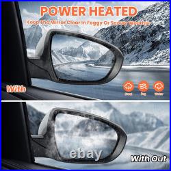 Passenger Side Mirror Compatible with 2014 2015 Kia Optima Mirrors with Heated, T