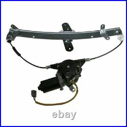 Power Window Regulators with Motor Front Pair Set for 98-11 Lincoln Town Car