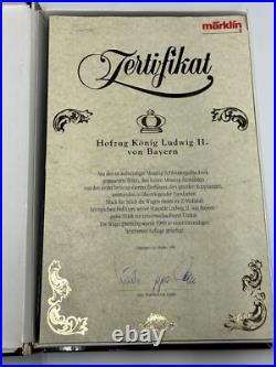 RAILEX Brass Marklin Z Scale King Ludwig II 5 Car Passenger set