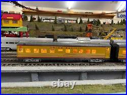 RARE O scale MTH UP ALCO PA Locomotives With Matching 4 Car passenger Set